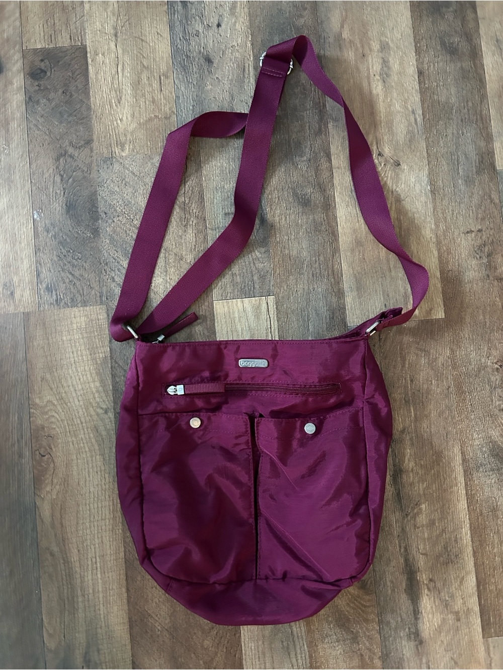 Baggallini Burgundy Crossbody